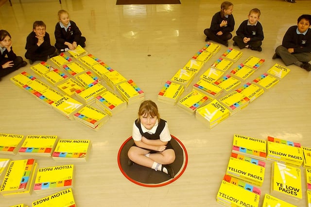 A lesson in  2006 where pupils made a windmill sculpture. Remember this?