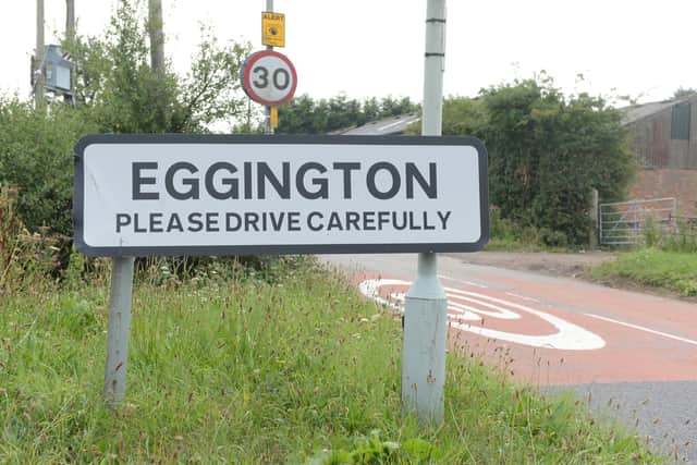 Eggington sign