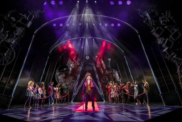 The cast of Charlie and the Chocolate Factory - The Musical. Picture: Johan Persson