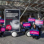 The Royal College of Nursing is balloting all of its UK members for strike action for the first time in its 106-year history. Picture: Lisa Ferguson
