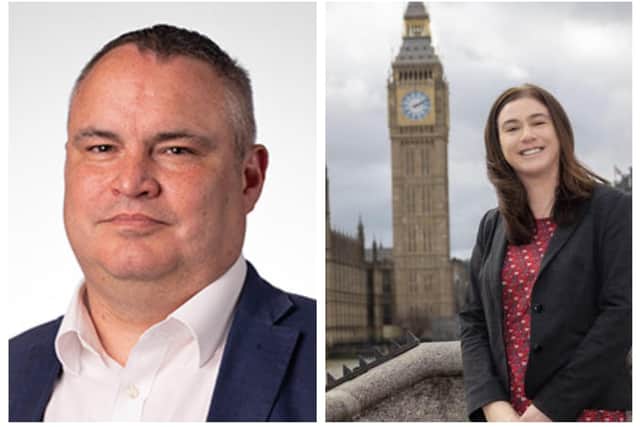 Left: Liberal Democrat Group Leader on Central Bedfordshire Council, Shaun Roberts, and right, Dunstable and Leighton Buzzard Labour MP, Alex Mayer. Images supplied by CBC and Alex Mayer.