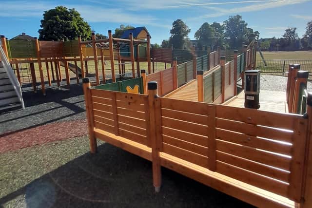 The new play park. Image: Leighton-Linslade Town Council.