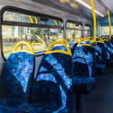File photo of the inside of a bus