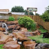 Otter Falls Enclosure at Woburn Safari Park. Photo: Woburn Safari Park