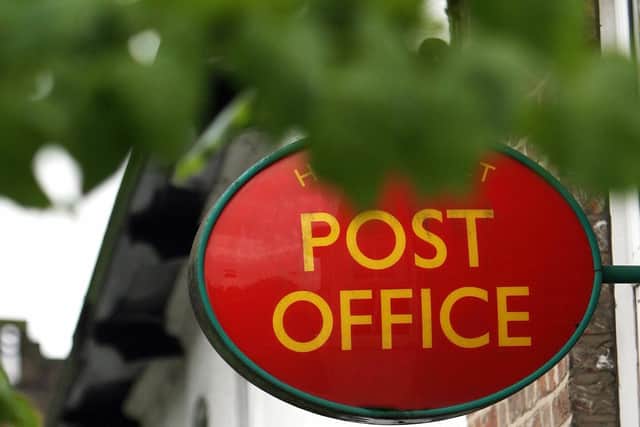 Strikers have been outside the Post Office in Leighton Buzzard (Photo credit PAUL ELLIS/AFP via Getty Images)