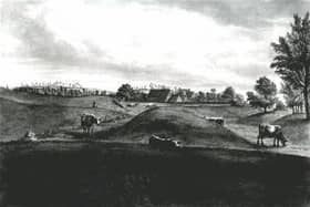 Site of Grove Priory c.1812 [Z315/3]