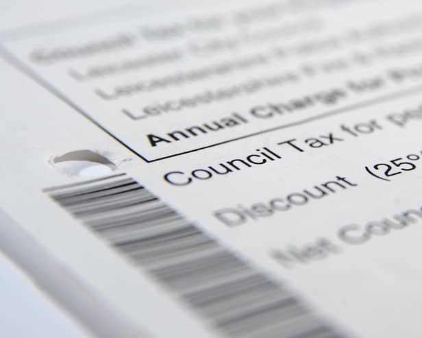 General view of a council tax bill. Joe Giddens/PA Wire