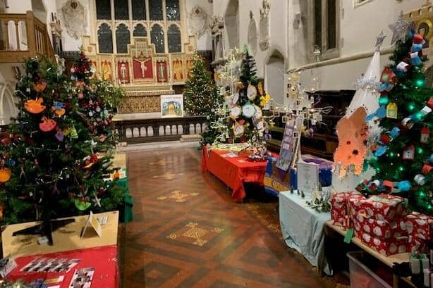 All Saints Church Christmas Tree Festival 2021