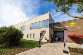 The new leisure centre, pictured on opening day.