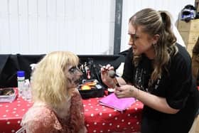 Students transformed performers at the fright nights. Picture: University of Bedfordshire