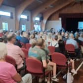 Hundreds of Cheddington residents turned out for a meeting with ward councillors on July 28