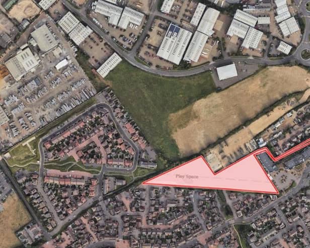 The area of land included in the local plan call for sites