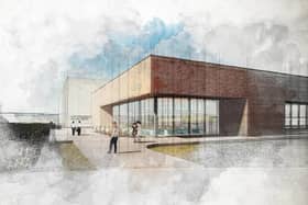 A sketch of the new centre.