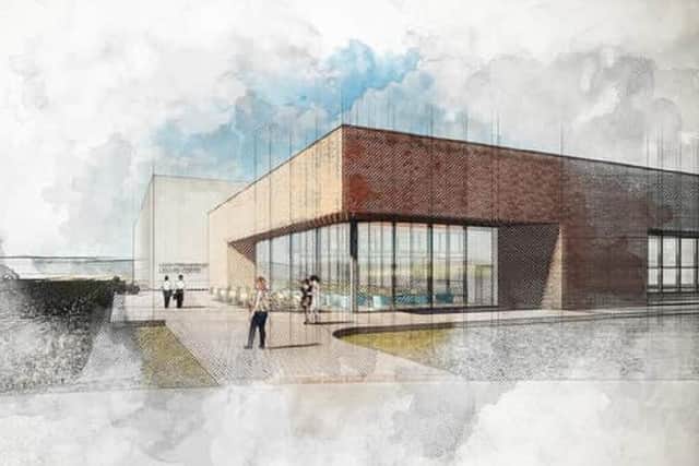 A sketch of the new centre.