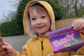 Southcott Lower Pupil enjoys his Bandy Bar on World Book Day