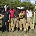 Firefighters were last out in Kenya in 2019