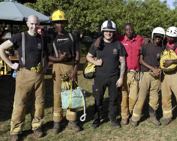Firefighters were last out in Kenya in 2019