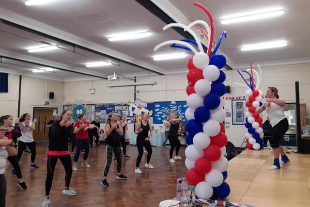 An Energie Fitness danceathon for Claire.