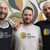 Neil with his fellow presenters at The 950 Mindset, Sacha and Dan. Image supplied by Neil Mills.