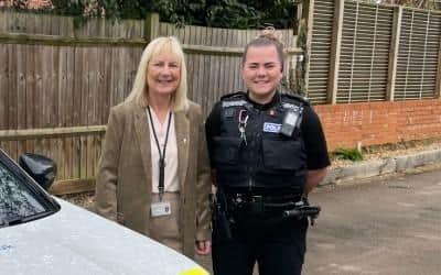 Detective Maureen Moore and PC Darcey Moore, both work within Thames Valley Police