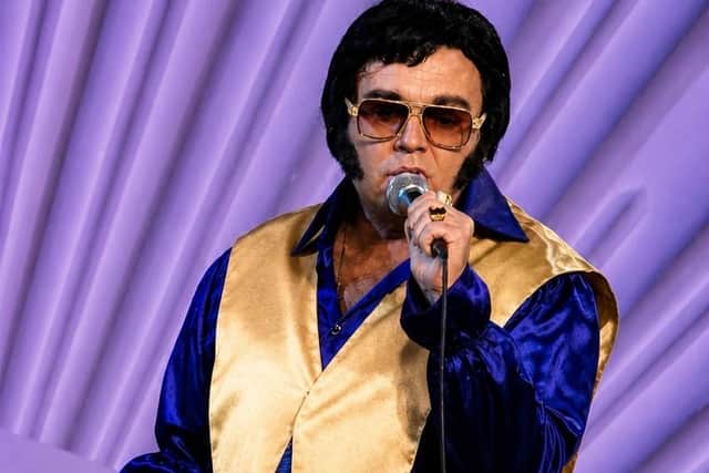 Danny Graceland won the People's Choice and Gospel Awards after competing in an Elvis tribute act contest in Blackpool