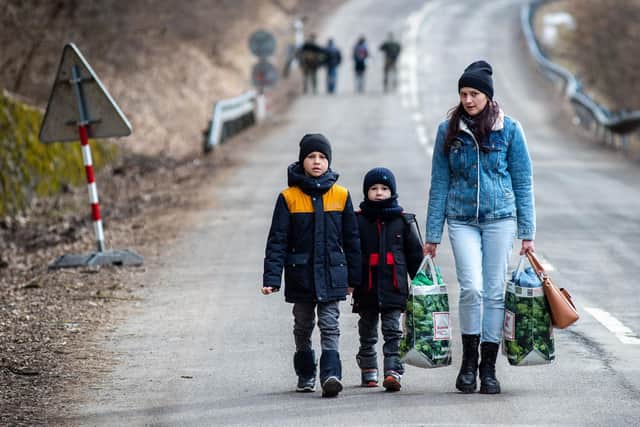 More than four million mainly women and children, have fled Ukraine - image Getty Images