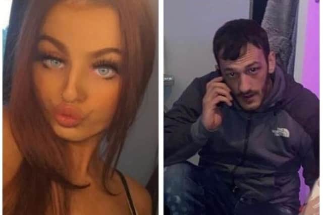 Ellie Ogden-Hooper, 19, from Leighton Buzzard, and Reece White, 23, from Luton.