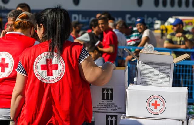 Organisations like the Lebanese Red Cross are helping victims in Beruit. (Photo: Shutterstock)