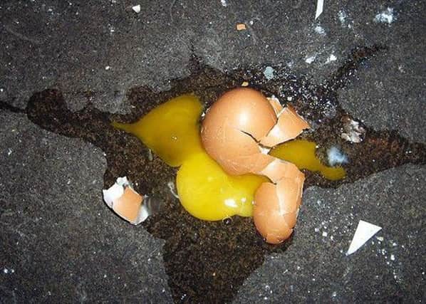 Sabrina's home has been egged four times.  (Library Image)