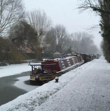 Reader Allison Shaw's photo of the canal near Tesco