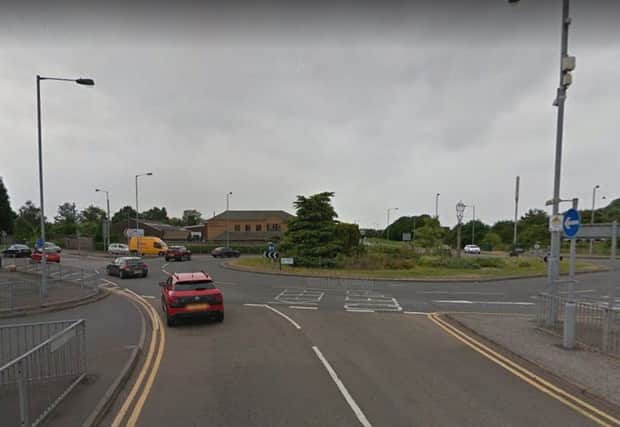 The Marsh Road roundabout      (Google)