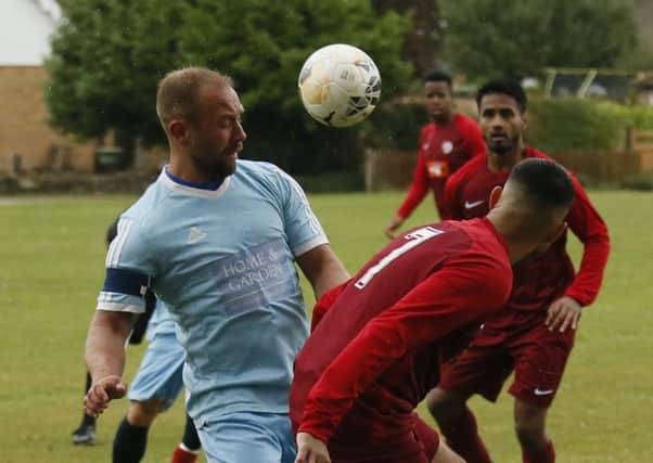 Ickwell v Queens Park Crescents. Picture: David Kay