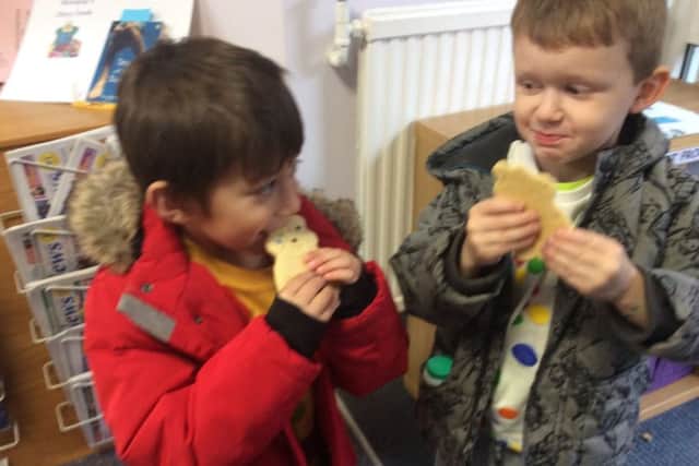 Looks like the Heathwood Pudsey biscuits were a huge hit!