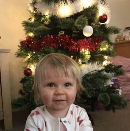 Home for Christmas: Amy is now no longer on medication and only has mild aortic stenosis.