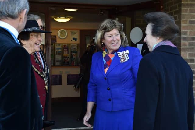 Princess Royal visit to Citizen Advice Leighton Linslade. Photo: Jane Russell