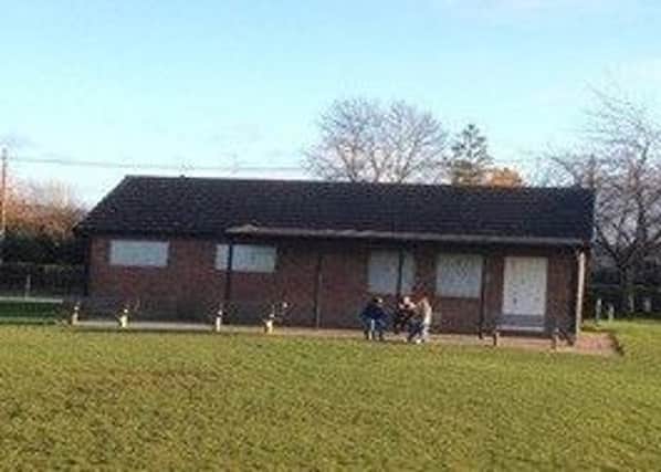 The pavilion in Edlesborough will be demolished and a new one will be built to replace it