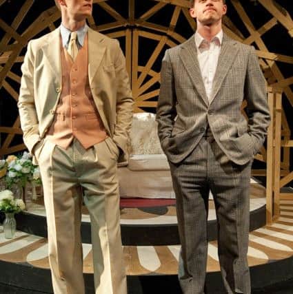 Michael Lindall and Sid Phoenix in The Great Gatsby. Photo by Patrick Doddds.