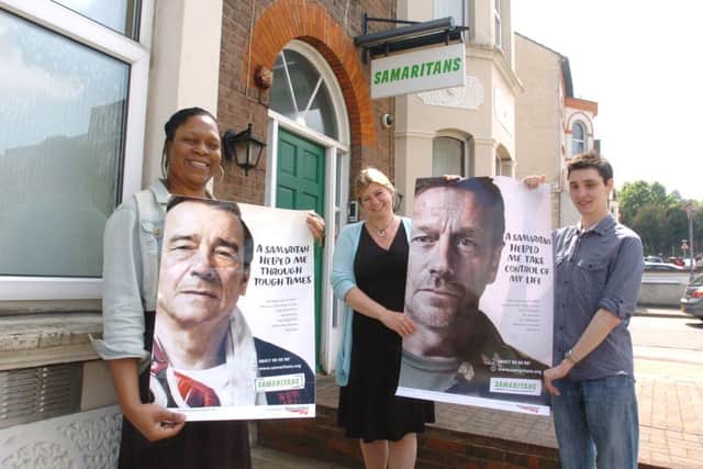 The Samaritans appeal for more people to become volunteers - Shae Eccleston Elisabeth Grover Will Burton