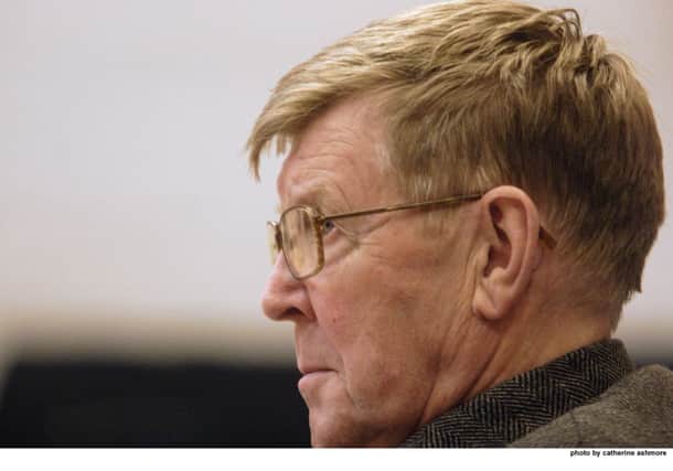 Alan Bennett in rehearsal for People at the National Theatre.Phioto by Catherine Ashmore.