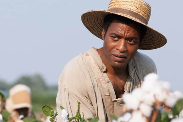 Chiwetel Ejiofor stars in Steve McQueen's 12 Years A Slave