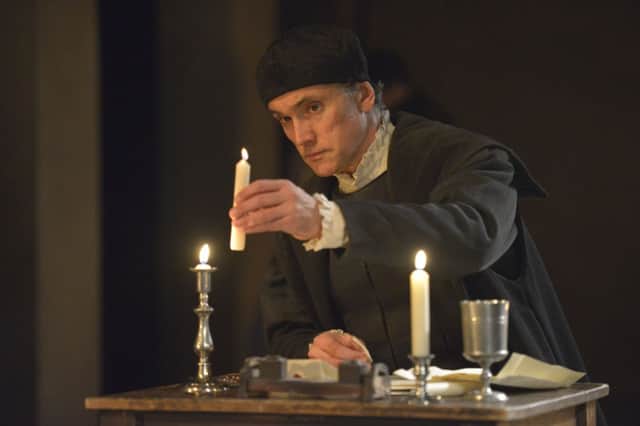 Ben Miles in Wolf Hall. Photos by Keith Pattison.