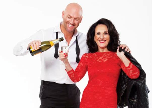 Lesley Joseph and Matt Slack are appearing in Hot Flush! at Dunstable's Grove Theatre