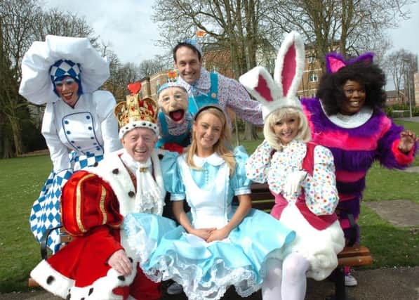 The Grove Theatre's Easter production of Alice in Wonderland with Paul Daniels.