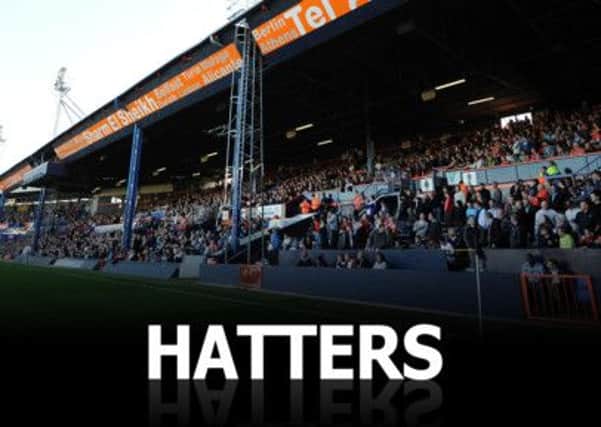 Luton Town FC. Stock images.