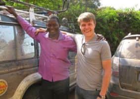 Tim and Dieudonne, of International Needs Burkina Faso
