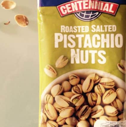 The offending maggot found in the pistachios