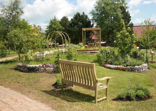 Keech Hospice Care's new wildlife garden designed by Alan Titchmarsh will be opened officially on August 23 at KEECHFEST