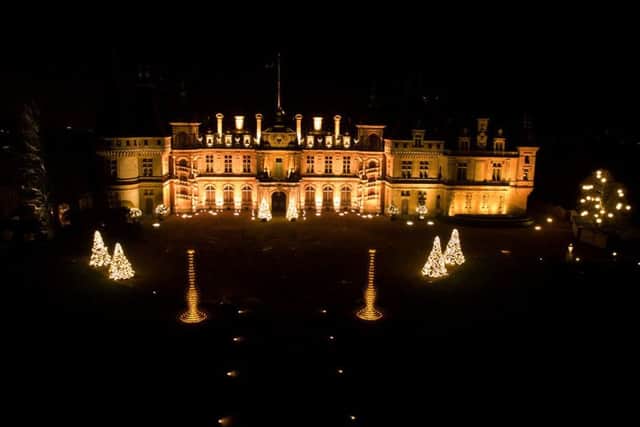 Christmas at the Manor from the skies. Photo: Ian Ellerby