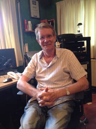 Broadcaster Stephen Rhodes, who has MND