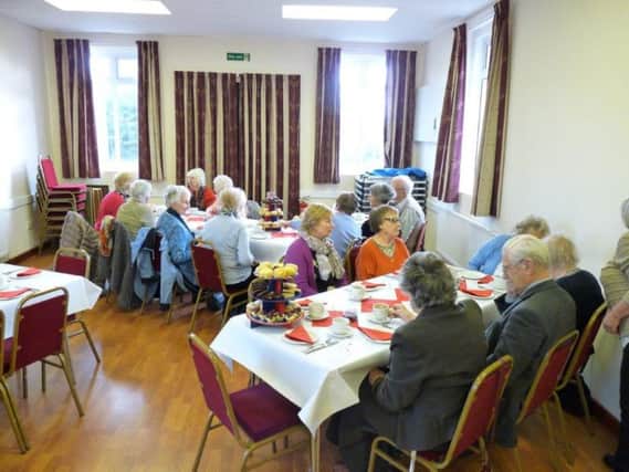 Jean Ball MBE organised a lunch to raise money for those affected by the floods. Photo by Robin Lingwood